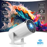 X8 Projector 4K Native HD 1080P Dual Wifi6 Cinema Portable Projetor Built-in Android System suitable for home/outdoor/office Aimak Store