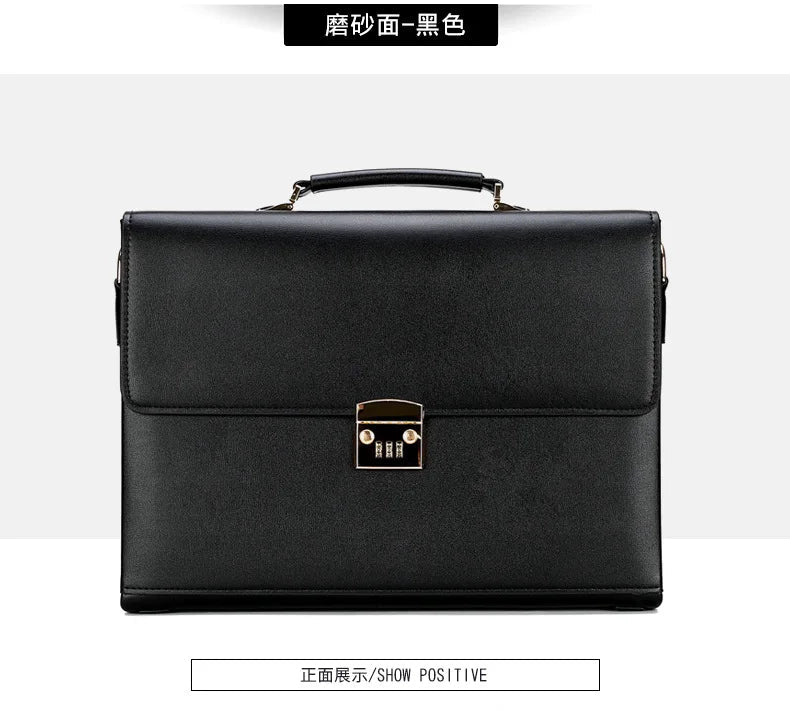 Men's High Quality Business Briefcase Crossbody Shoulder Messenger Bags Male Office Handbag Laptop Bags Bolsos Para Hombre Aimak Store