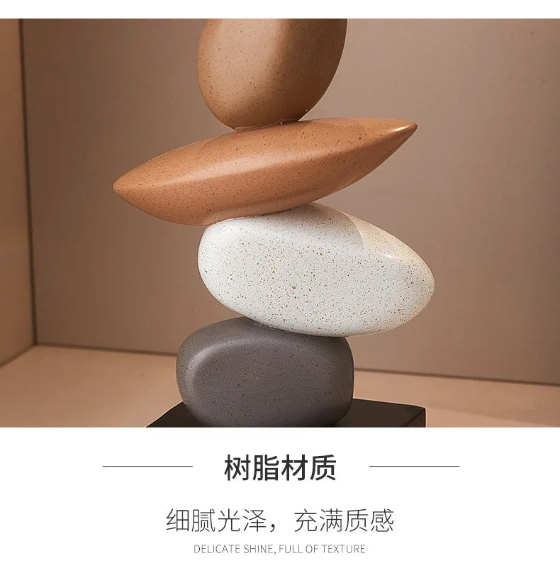 Factory Direct Generation of Light Luxury Art Resin Desktop Ornaments Decorative Living Room Office Wine Cooler TV Cabinet Aimak Store