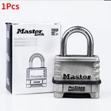 1/2Pcs Master Lock ProSeries Stainless Steel Anti-theft Waterproof Padlock Home Dormitory Outdoor Password Lock 1174 Aimak Store