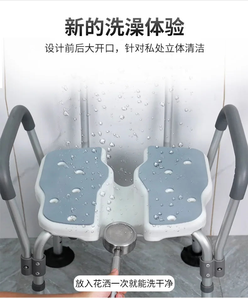 2024 Toilet Chair for the Elderly Bathroom Cabinet Plastic Stool Adult Rocking Chair Home Furniture Scaffolding Footrest Bath Aimak Store