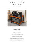 HiFi amplifier rack cabinet shock mount removable CD player video audio equipment metal tripod Desktop tripod stand speaker Aimak Store