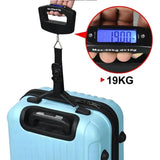 50kg/10g Digital Luggage Scale Electronic Portable Suitcase Travel Weighs With Backlight Electronic Travel Hanging Scales Aimak Store