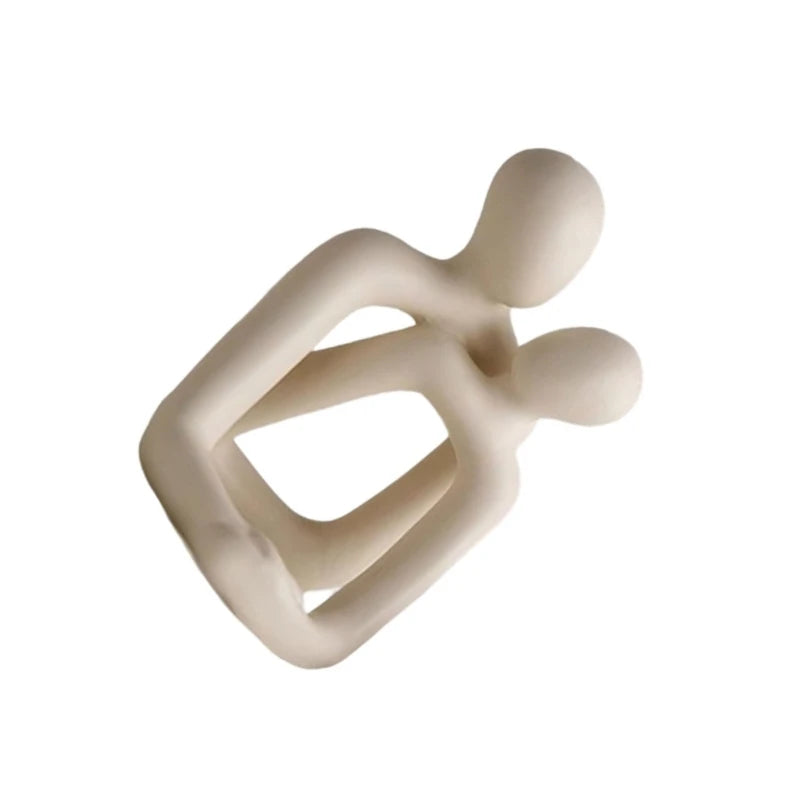 Couple Sculpture Abstract Resin Sculpture Love Sculpture Romantics Couple Figure Modern Sculpture Decorations Gift Dropshipping Aimak Store