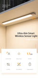 10/20/30/40/50CM Under Cabinet Led Light Sensor Movement Rechargeable Wireless Led Lamp Night Light Cupboard Bedroom Wardrobe Aimak Store