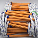 Emergency Escape Ladder Rope Portable Fast to Deploy Flame Resistant Aimak Store