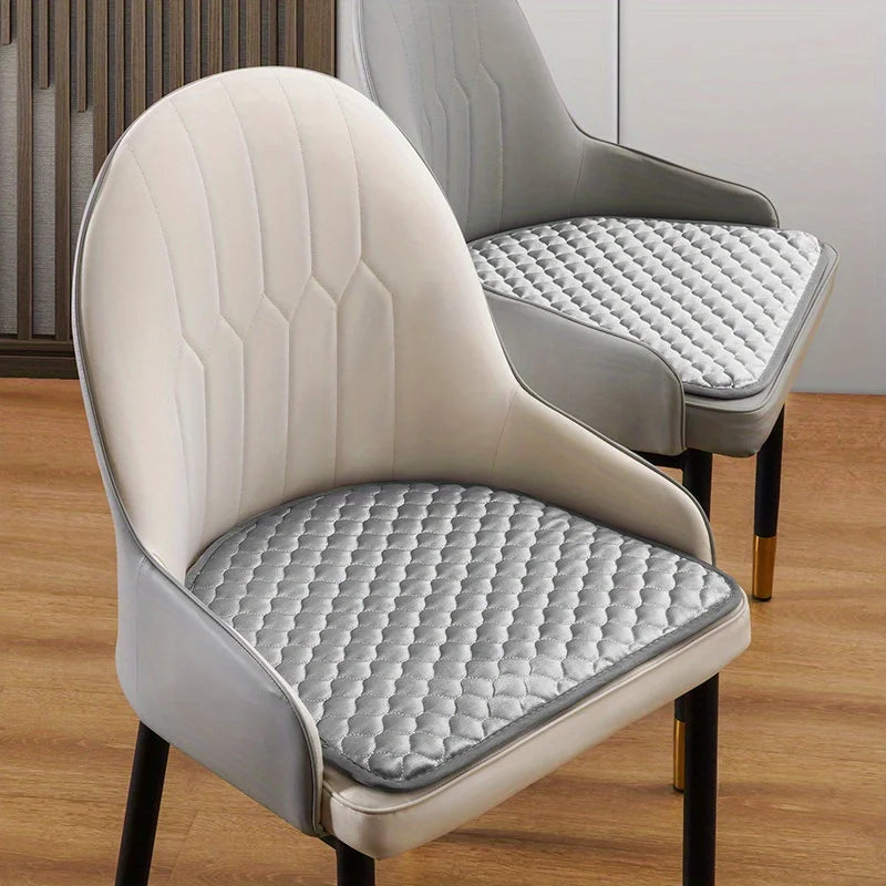 Dining Chair Cushion Home Dining Table Horseshoe Shaped Chair  Dining Seat Cushion Universal Non-slip Cushion rattan chair Aimak Store