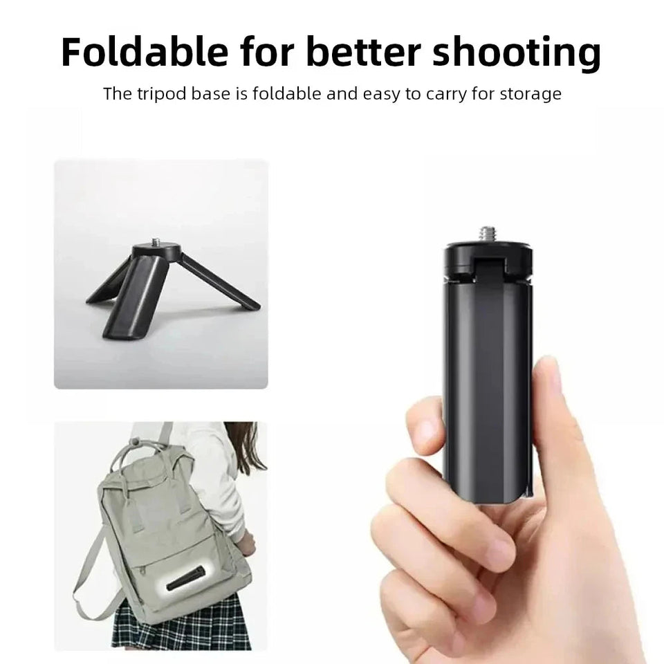 Mini Tripod for DJI Osmo Pocket 3 Desktop Stand Stabilizer Holder for Insta360 X3 Pocket 3 Pocket 2 Gimbal Tripod Accessories Aimak Store
