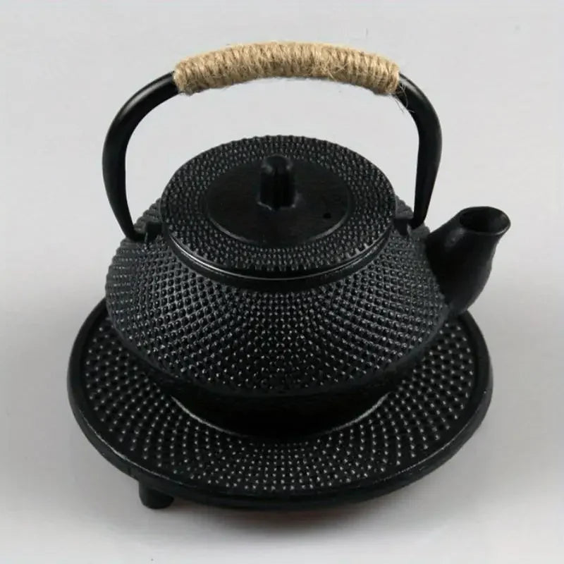 Cast Iron Teapot Mat Teapot Holder Japanese Iron Teapot Mat Wear-resistant and Anti Slip Mat Matching Tea Set Accessories Aimak Store