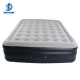 Portable PVC Flocking Air Mattress With Built-in Pump Detachable Battery for Camping - Lightweight Comfort Outdoor Travel Bed Aimak Store