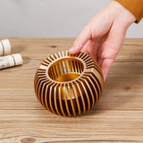 Gold Hollow Aluminum Alloy Teapot Warmer Coffee Pots Candle Base Heater Stove Household Glass Teapot Tea Stove Milk Warmer Stand Aimak Store