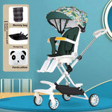 Ultra-light Foldable Baby Stroller Child High Viewpoint Sit-Lie Baby Pushchair Infant Pram Toddler Walker Kids Wheelbarrow Aimak Store