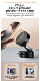 Vacuum Magnetic Suction Cup Folding Swivel Stand Double-sided Suction Cup For Universal Vacuum Swivel Stand Mobile Phone Holder Aimak Store