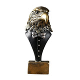 Animal Sculpture Home Decor Creative Modern Ornament Artwork Crafts Eagle Sculptures for Office Bathroom Home Cabinet Decor Aimak Store