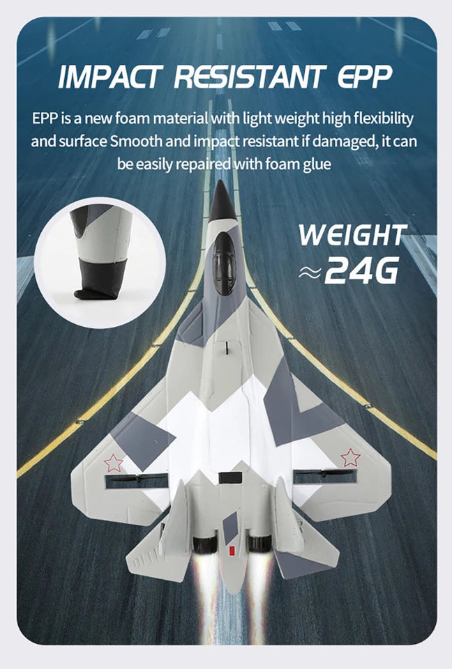 RC Foam Aircraft SU-35 Plane 2.4G Radio Control Glider Remote Control Fighter Plane Glider Airplane Foam Boys Toys for Children Aimak Store