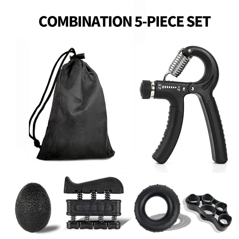 Grip Strength Trainer, Hand Squeezer Adjustable Resistance, Hand Grip Strengthener for Muscle Building and Injury Recovery Aimak Store