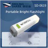 Portable Mini Highlight Flashlight Outdoor Floodlight Long Battery Life Waterproof Camping Light Power Bank Flashlight Aimak Store