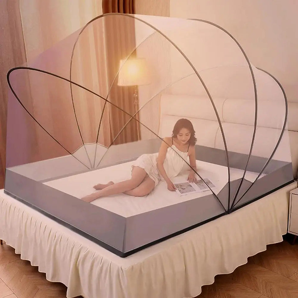 Simple Mosquito Net Portable Camping Tent Bed Canopy For Adult Foldable Mesh Net Breathable Mosquito Net Aimak Store