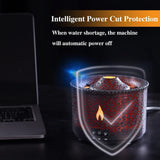 Volcano Flame Air Humidifier Light Ultrasonic Essential Oil Aroma Diffuser for Home Room Fragrance Jellyfish Mist Smoke Steamers Aimak Store