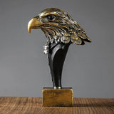 Animal Sculpture Home Decor Creative Modern Ornament Artwork Crafts Eagle Sculptures for Office Bathroom Home Cabinet Decor Aimak Store
