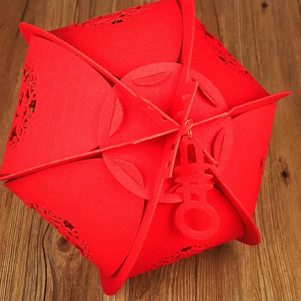 Chinese Lantern Hanging For 2024 Chinese New Year Chinese Red Lucky Lantern Hanging Spring Festival Home Decoration Lanterns Aimak Store