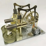 Stirling Engine Miniature Model with Balance, Steam Power Technology, Scientific Power Generation, Experimental Toy Aimak Store