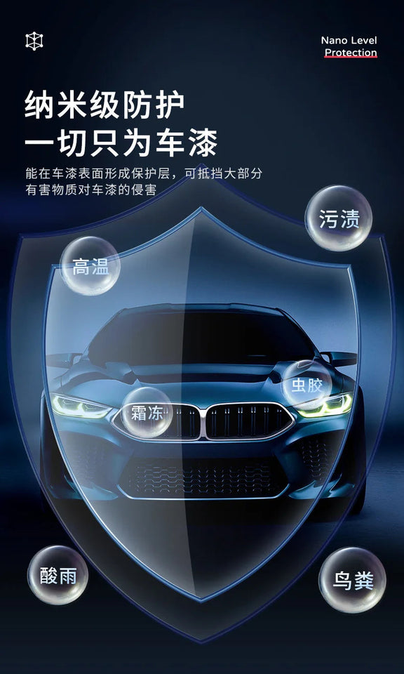 Sopami Car Coating Spray Quick Coat Car Wax Polish Spray Car Protection Nano Ceramic Quick Effect Car Coating Agent Spray Aimak Store