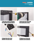 LED Outdoor Wall Light Wall Lamp Motion Sensor 85-265V 16W10W Waterproof Modern Indoor Home Balcony Path Porch Garden Decoration Aimak Store