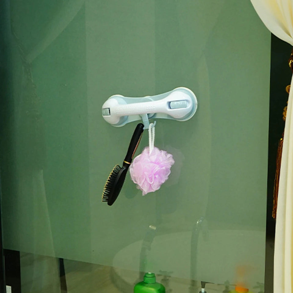 Bathroom Suction Cup Shower Handle Safety Anti Slip Handrail Support Bar For Elderly Bath Shower Accessories Grab Bar Aimak Store