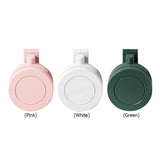 Mini Clip Fan Hanging Waist Neck Fan Girl Electric Air Cooling Fan 900mah USB Leafless Fan 3 Speeds Portable Cooler Air Aimak Store