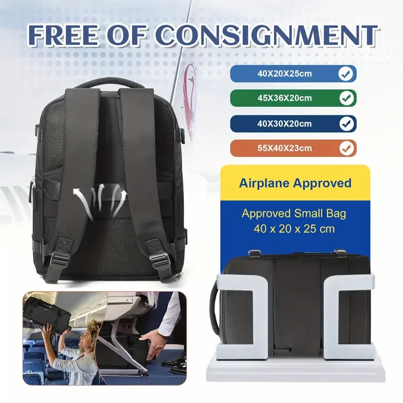 45x36x20cm Vacuum Storage Backpack Durable, Ideal for Travel Backpack  Commuter Backpack Lightweight Bag Vacuum Bag for Clothing Aimak Store