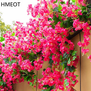 Bougainvillea Artificial Flower Silk Fake Flower Wedding Home Decor Garden Engineering Landscaping Plants Garland Flower Wall Aimak Store