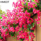 Bougainvillea Artificial Flower Silk Fake Flower Wedding Home Decor Garden Engineering Landscaping Plants Garland Flower Wall Aimak Store