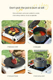 [Without Gas Cylinder]Portable Gas Powered Stove Burner Household Stainless Steel Camping Gas Stove Outdoor Butane Gas Cooktops Aimak Store