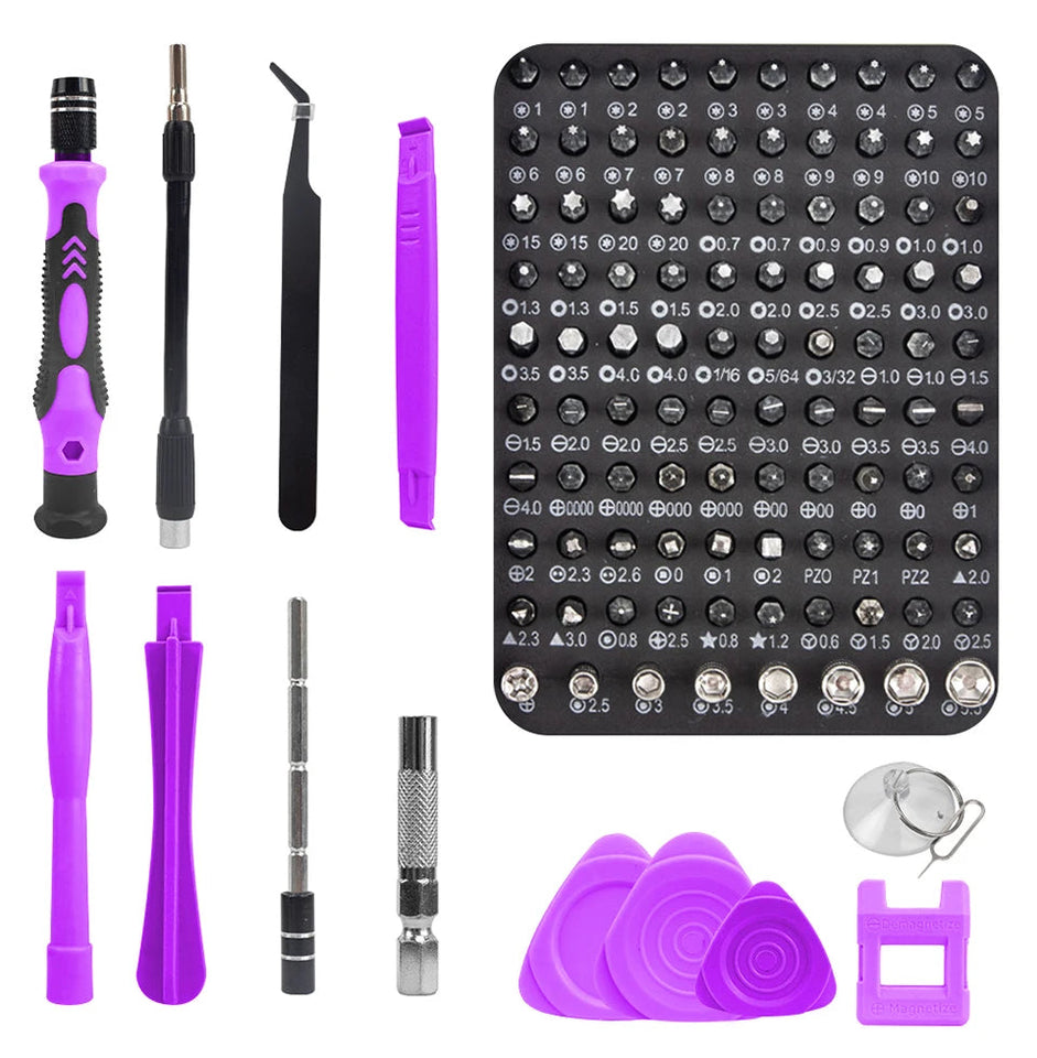 115 in 1 Precision Screwdriver Set Multifunctional Magnetic Repair Tools Kit for Computer Laptop Phone MacBook Household Repairs Aimak Store