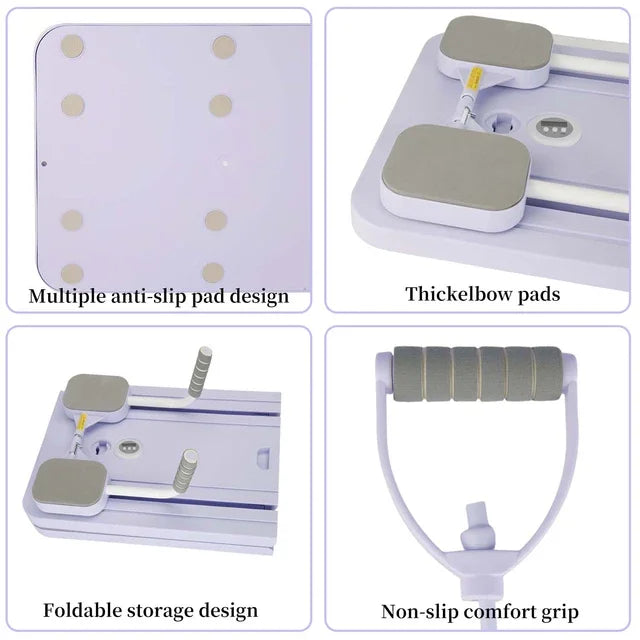 Multifunctional Fitness Board Exercise Pilates Board Push-up Stand Set Fitness and Muscle Training Device Yoga Workout Equipment Aimak Store