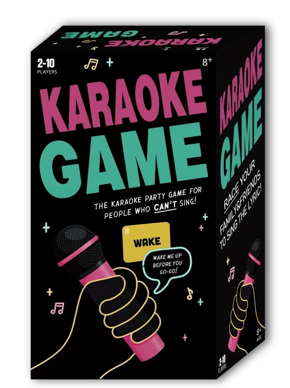 Lucky Egg Official Grab The Mic Family Karaoke Board Game 2-10 Players Game For Hilarious Game Nights Birthday Party Kids Gift Aimak Store