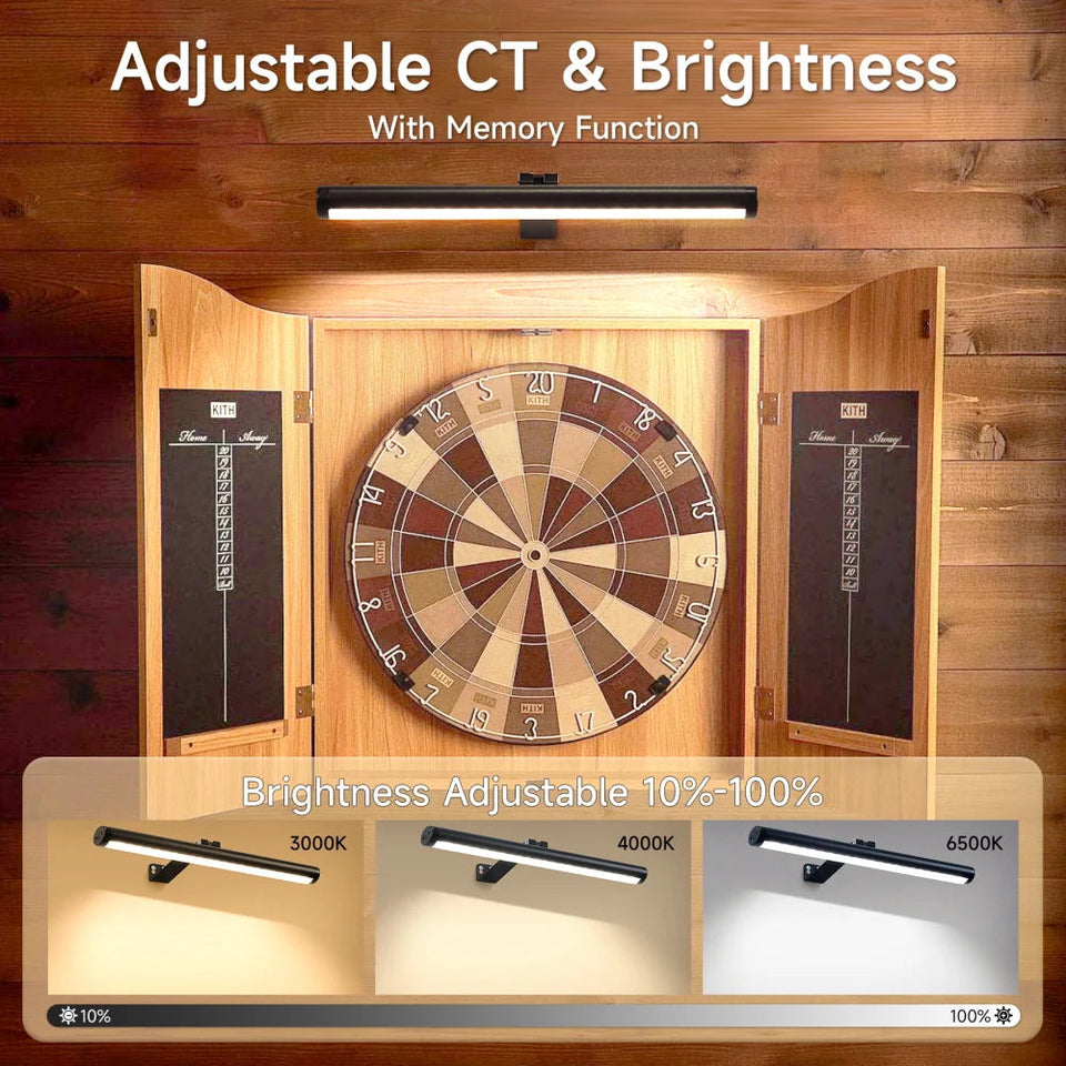 USB Rechargeable LED Wall Light Dimmable Mural Lamp Modern Wireless Aluminum Led Spotlights for Paintings Pictures Wall Lighting Aimak Store