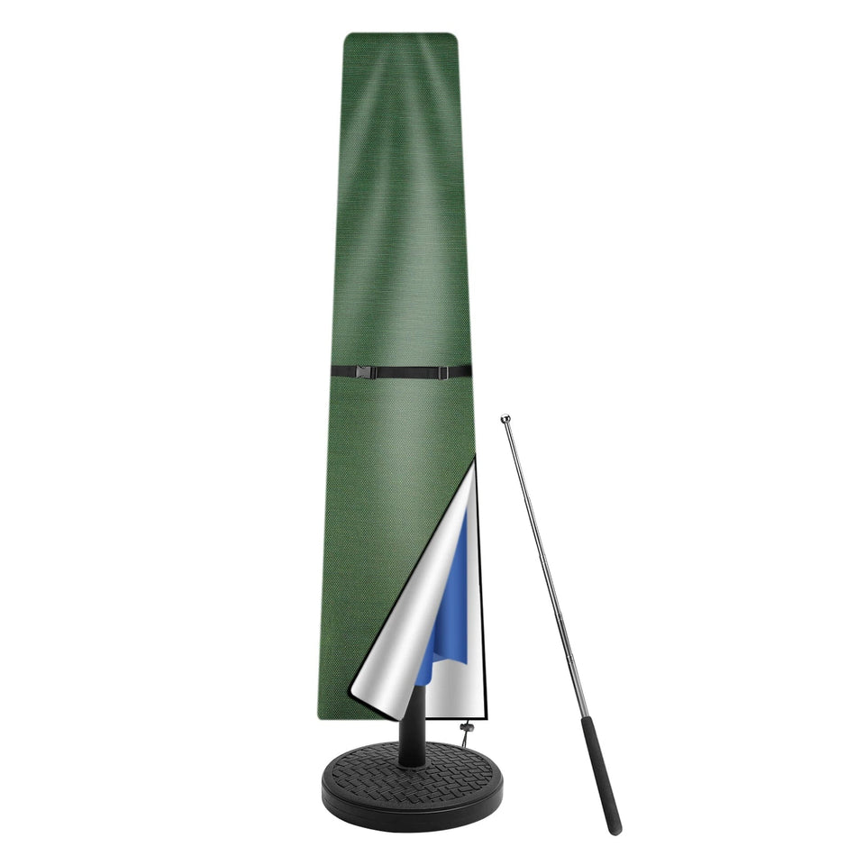 Oxford Cloth Waterproof Parasol Cover Outdoor Garden Patio Anti-UV Windproof Rainproof Sunshade Umbrella Cover with Pole &Zipper Aimak Store