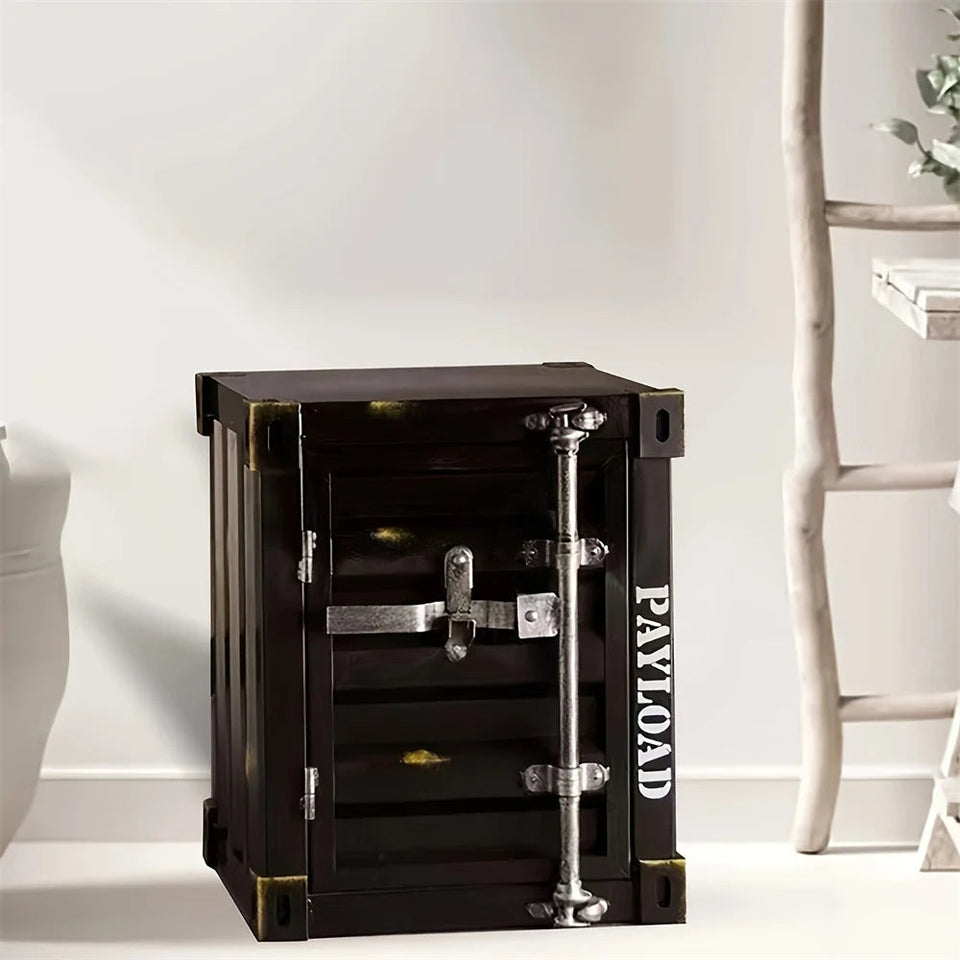 Coffee table, side table, industrial style cabinet, iron bedside table, creative bedside cabinet, small storage cabinet Aimak Store