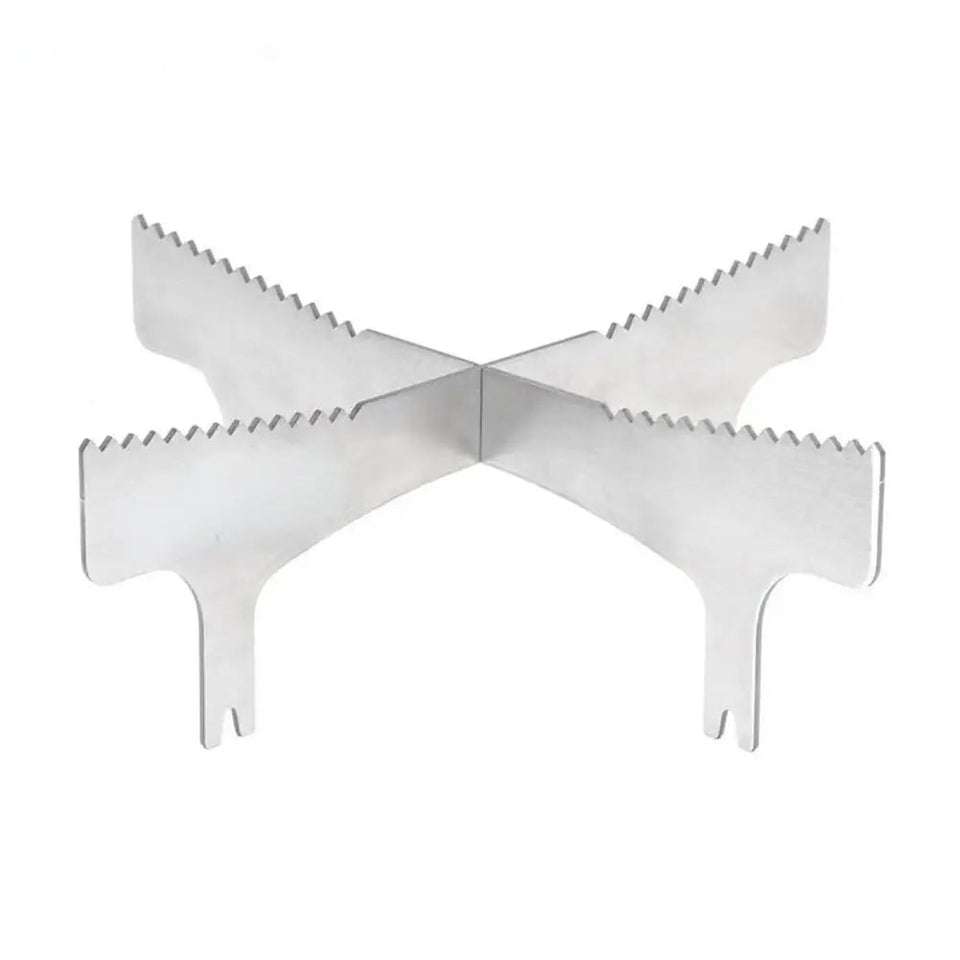 Outdoor Camping Smokeless Stove Portable Stainless Steel Burner Heater Mini Fire Stove Campfire Stove Pit Fire Basin Equipment Aimak Store