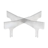 Outdoor Camping Smokeless Stove Portable Stainless Steel Burner Heater Mini Fire Stove Campfire Stove Pit Fire Basin Equipment Aimak Store