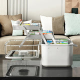 Household Medicine Box Large-capacity Medicine Multi-layer Sorting Storage Box Portable Storage Box for Groceries Aimak Store