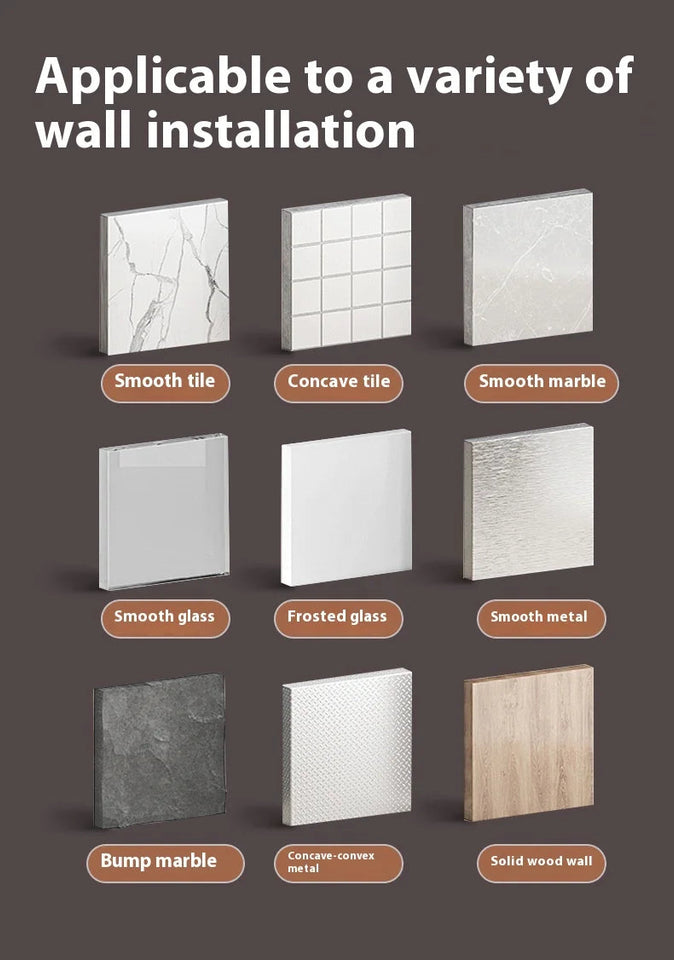 No Drill Wall Mounted Knife Holder Compact Organizer for Kitchen Utensils Cutlery Storage Space Saving Easy Install Aimak Store