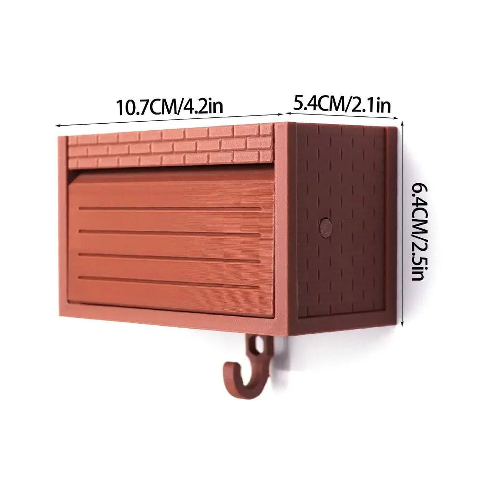 Car Garage Key Holder with Opening Door Wall Mount with Car Garage 3D Printed Key Organizer Easy to Install Versatile Key Hooks Aimak Store