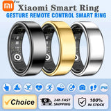2025 New For Xiaomi Smart Ring Men Women, Heart Rate and Blood Oxygen Monitor Smartring IP68 & 5ATM Waterproof, Multi-sport Mode Aimak Store