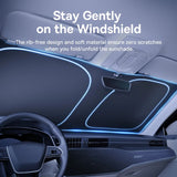 Baseus DT1 Car Sunshade Windshield Cover Folding Car Front Window UV Sun Protection for Summer Sun Shade Curtain Protector Aimak Store