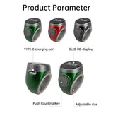 Smart Tasbih Tally Counter Digital Electronic Finger Ring Tally Counter Muslims Tasbeeh Zikr Ring Prayer Time Vibration Reminder Aimak Store