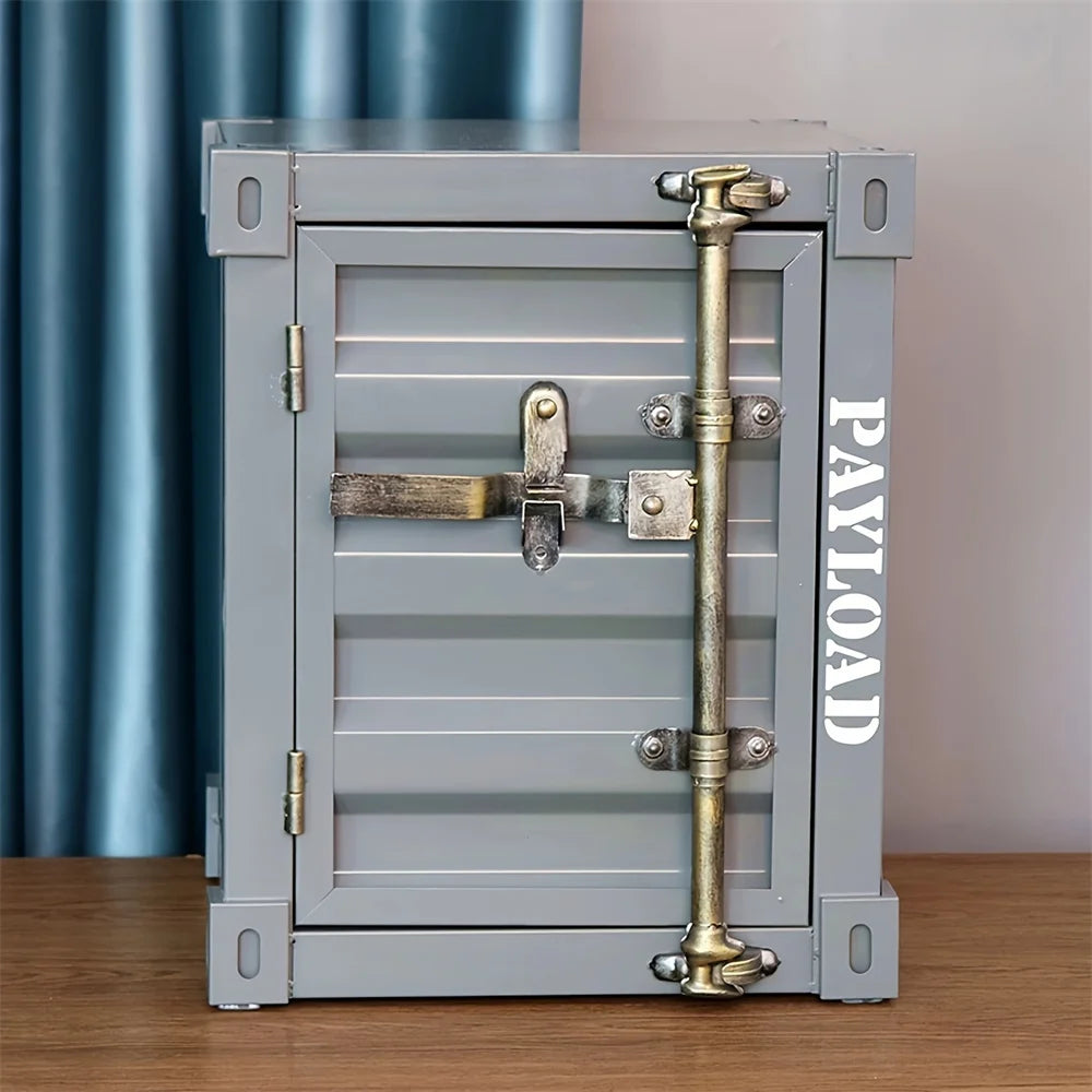 Coffee table, side table, industrial style cabinet, iron bedside table, creative bedside cabinet, small storage cabinet