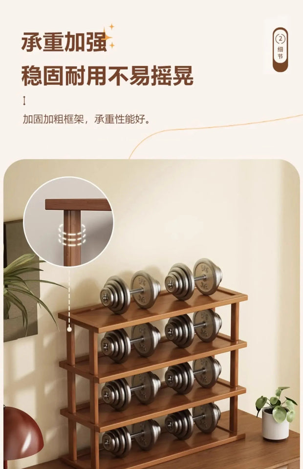 Desktop Storage Rack Small Shelf on The Desk Simple Bookshelf Desk Kitchen Storage Rack Countertop Shelf Bamboo Storage Rack Aimak Store